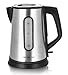 Produktbild Emerio WK-116287 1.7L Wasserkocher, 2200, Kunststoff, Edelstahl, 1.7 liters, Schwarz/Silber