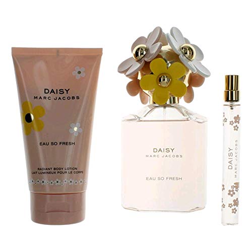 Marc Jacobs Daisy Eau So Fresh 125ml Eau de Toilette + 10ml Eau de Toilette + 75ml Body Lotion