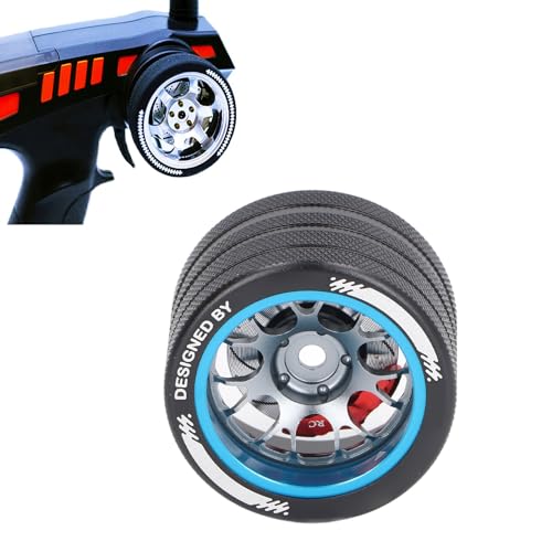 RC-Handrad aus Aluminiumlegierung, Leichtes, Schlagfestes Fernbedienungshandrad mit Simulierter Scheibenbremse (11)