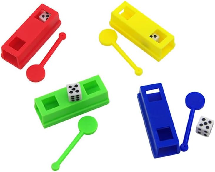 Miniatura 3 de SUMAG Túnel de dados mágicos Trucos de magia Paso a través de los puntos de túnel Cambio de puntos de túnel Juguetes mágicos para niños Fácil de