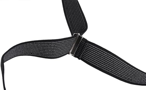 Image of Suspenders for Men with Snap Hooks Adjustable 1.4 inch Wide
