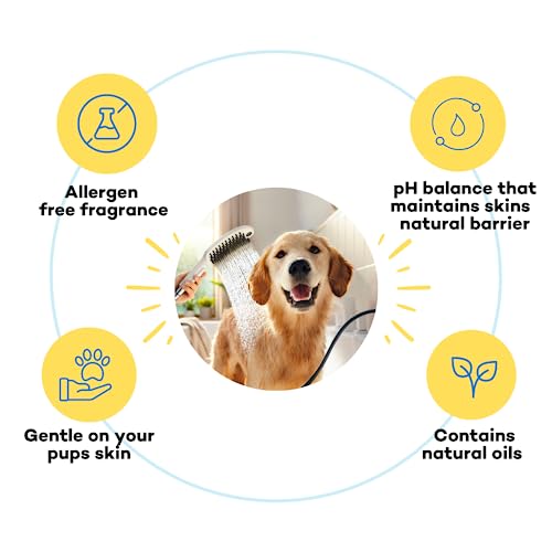 Image of Puppy Shampoo | 250 Ml | Tear Free, Gentle, Allergen Free | Coconut Oil Formula, pH-Balanced Shampoo for Puppies