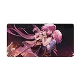 崩壊：スターレイル 長夜月 三月なのか ゲーミングマウスパッド サイズ 非スリップ加工 キャラクターイラスト印刷 滑り止め マウスパッド