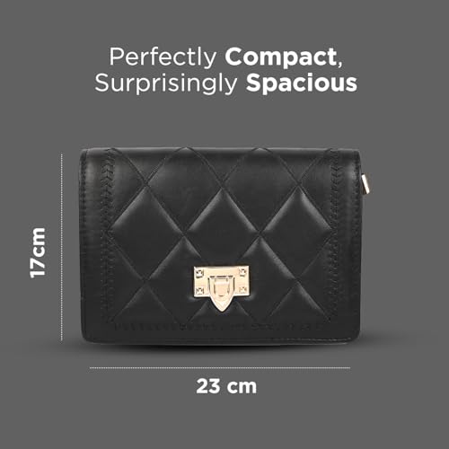 Image of SAGEWARE Casual Sling Purse for Women, Fashion Sling Bag, Sling Bag with Adjustable Strap | Designer Crossbody Purse for Girls & Women | Trendy Party, Casual & Office