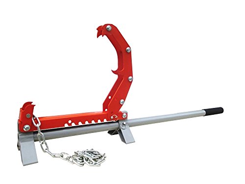 Varan Motors - NETRJ-01 Sollevatore per tronchi, cavalletto per segare la legna, sostegno per tronco e legna da ardere, cric per abbattimento tronchi