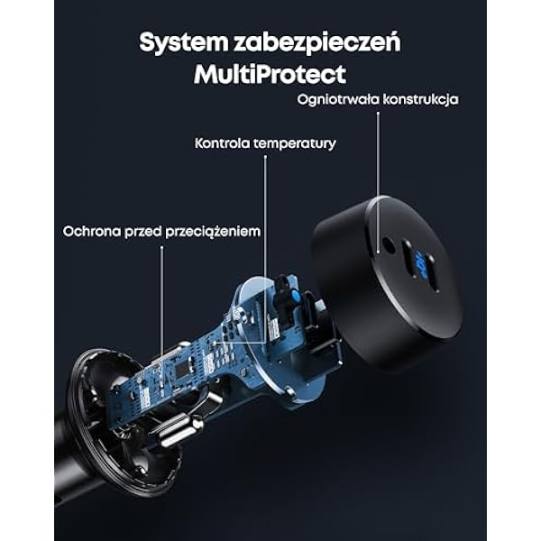 Автомобильное зарядное устройство Anker PowerDrive III Duo с разъемом USB-C, 40 Вт, 2 порта, технология PowerIQ 3.0, поддержка Power Delivery для iPhone 15/15 Plus/15 Pro/15 Pro Max, Galaxy S10/S9, Pixel, iPad/iPad Mini и других устройств