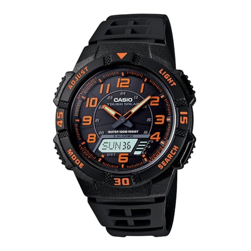 Casio Men's AQS800W-1B2VCF "Slim" Solar Multi-Function Ana-Digi Sport Watch