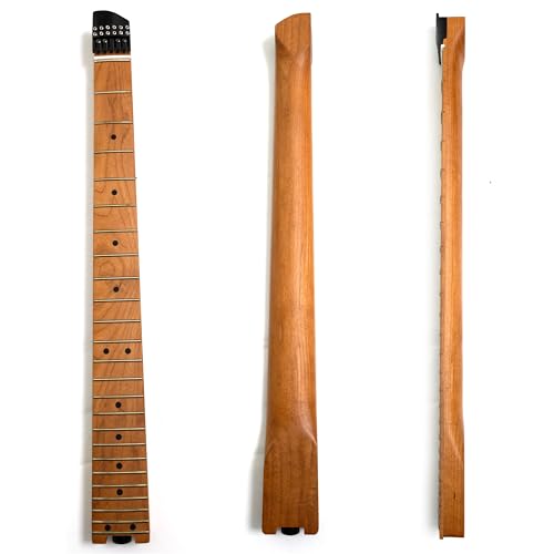 �w�b�h���X�G���L�M�^�[�l�b�N���[�X�g���C�v��24�t���b�g�A�u���b�N���^�����b�N�i�b�g�A56 mm�q�[���A42 mm�X�g�����O��-Strandberg�AKiesel�ASteinberger�ɑΉ�