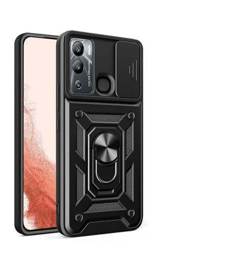 Coque Infinix Hot 12i noire idéale pour sécuriser vos photos en voyage