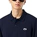 Lacoste Men's Core Regular Fit Long Sleeve Polo, Navy Blue, X-Large