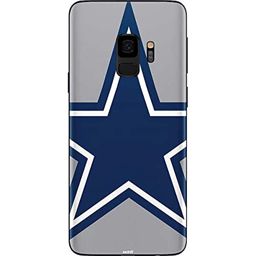 Skinit Decal Phone Skin Compatible with Galaxy S9 - Officially Licensed NFL Dallas Cowboys Retro Logo Design