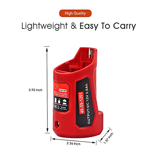 Jialitt Usb Power Source Power Adapter Charger For 12V Lithium-Ion Battery #TOP1