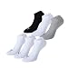 Produktbild PUMA Unisex Sneakers Socken Sportsocken 6er Pack, 3er weiß/3er schwarz-weiß-grau, 43/46