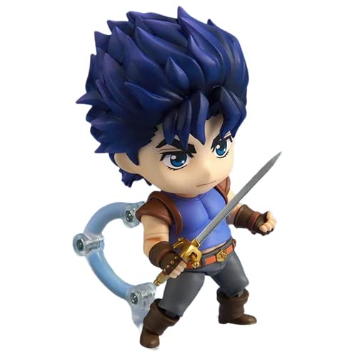 Siesdio Jojo's Bizarre Adventure Action Figure Jonathan Josda Nendoroid Face Swap Pvc Anime Cartoon Character Model Figure Figure Toy Collectibles (Jonathan) Toy Table Decoration Gift… #TOP3