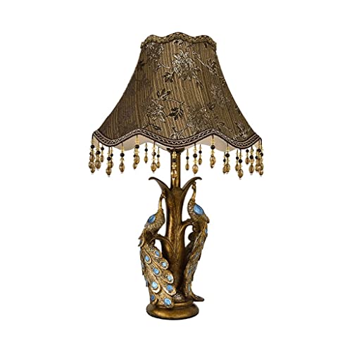 Lampe de table rétro paon pour créer une ambiance chaleureuse dans votre chambre