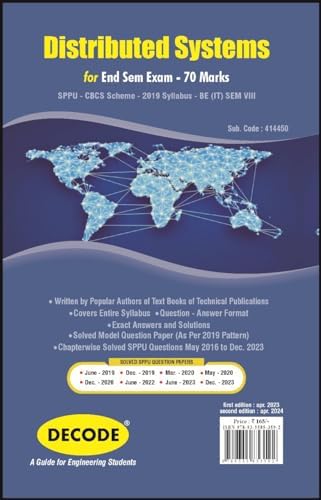 Distributed Systems for SPPU 19 Course (BE - SEM VIII - IT - 414450 ...