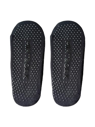 Image of Mint & Oak Pilates Socks with Grips for Women, Ankle Length Non-Slip Yoga Socks, Cotton Ideal For Yoga, Pilates, Gym, Workout, Cute Women's Gift