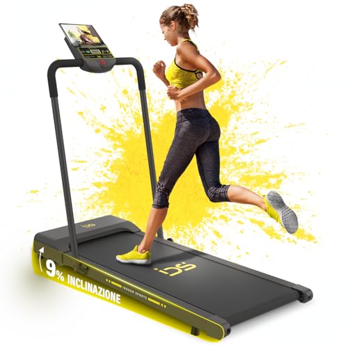 IDS G12 Tapis Roulant Elettrico Pieghevole, Brand ITALIANO, Tappeto Corsa