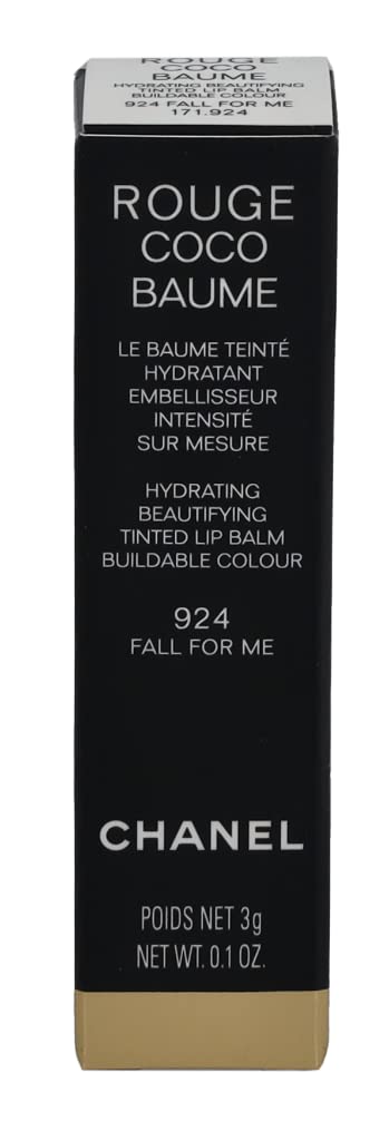 Chanel Rouge Coco Baume Hydrating Beautifying Tinted - 924 Fall