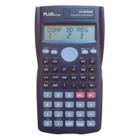 Calculadora Científica Plus Office, Pantalla 2 líneas Cover