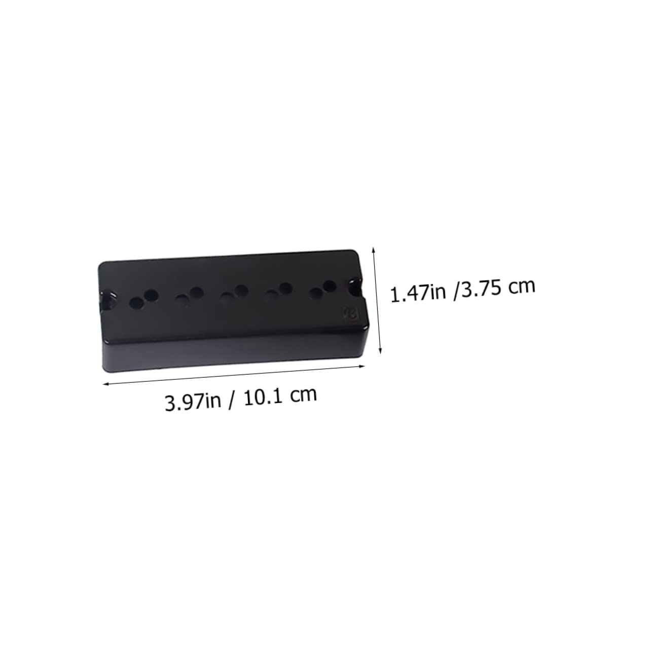 OFFSCH Bass Guitar Pickup Set 2 Layer Humbucker Pickups 5 String Soapbar Design for Double Bass Guitar