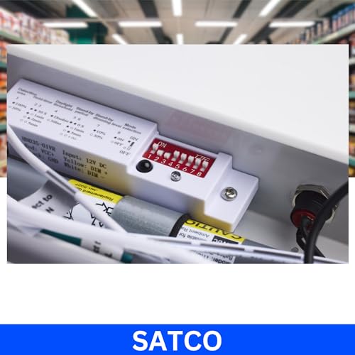 Tiras LED lineales Satco 4FT con batería y sensor 6 piezas miniatura 7