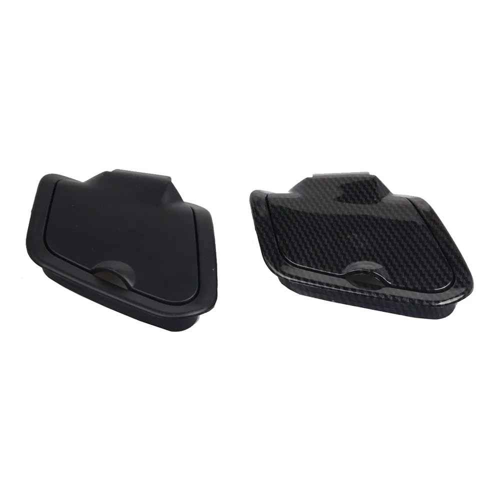 Coperchio per cassetta degli attrezzi coperchio in ABS protezione tasca laterale caricatore tappo impermeabile compatibile con Yamaha NMAX125 NMAX155 NMAX 125 155 V1 V2 N-MAX 2020 2021 2022 2023 2024