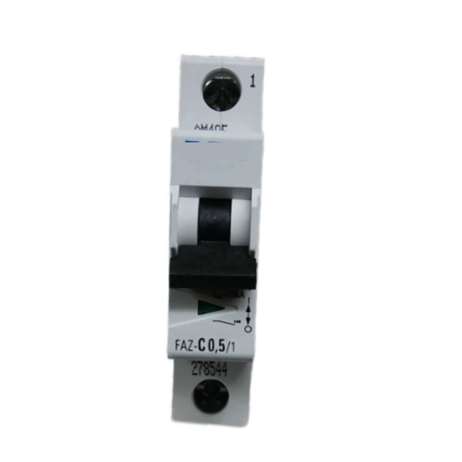 HKEJSJWA Circuit Breaker FAZ-C0.5/1, 0.5A 1P Mini Circuit Breaker