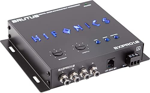 NEW HIFONICS BXIPRO1.0 Digital Bass Enhacement Processor w/Dash Mount BXIPRO10