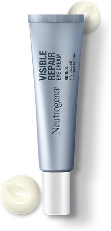 Creme para os olhos Neutrogena Visible Repair com retinol, uso diurno e noturno, 15 g