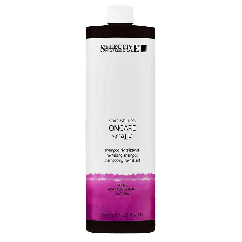 Selective Professional OnCare Scalp Revitalizing Szampon rewitalizujący 950 ml - Szampon rewitalizujący łamliwe włosy skłonne do łamania