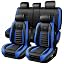 Black Blue 5 Seats