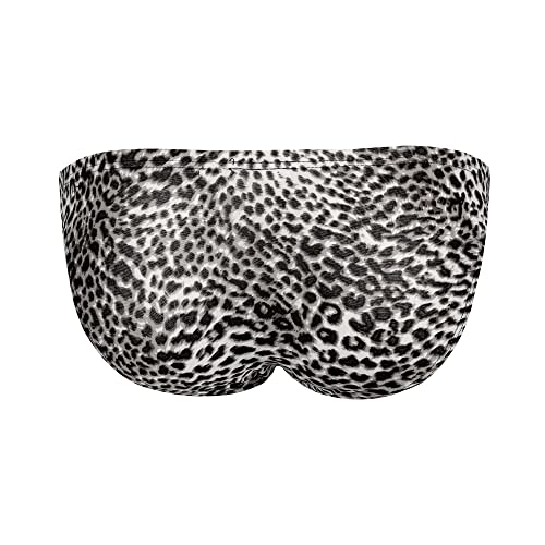 Men's Low Waist Leopard Underwear Briefs Soft Sexy Pouch Underpants 7