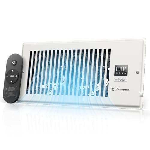 DR.PREPARE Dual-Fan Register Booster