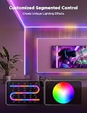 Govee COB Strip Light Pro 3m, Inteligentna taśma LED RGBIC, kompatybilna z Alexa, Google Assistant i Matter, Taśma LED RGBIC z możliwością krojenia, Taśma LED COB z synchronizacją muzyki, na imprezę