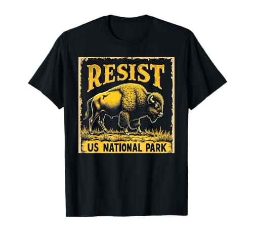 U.S. National Park Resist Nature Maglietta