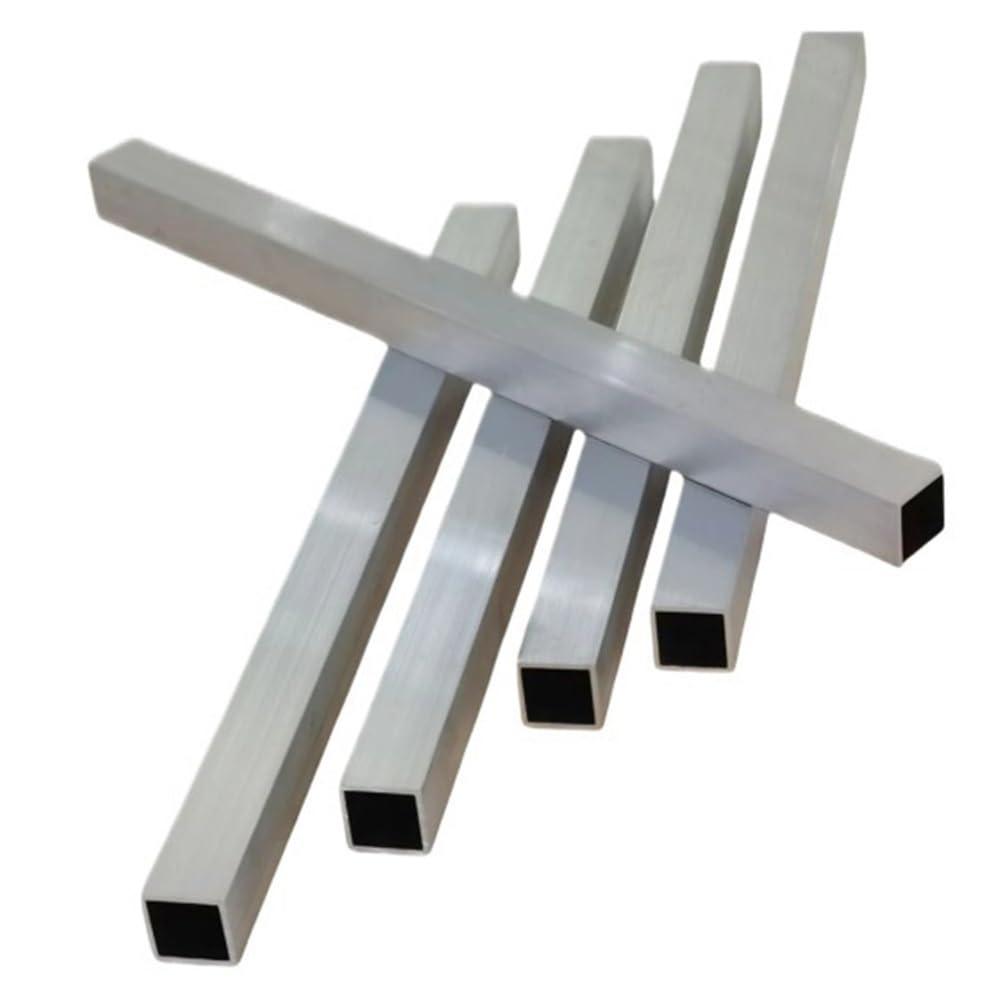 Perfil de aluminio L Tubo hueco de aleación aluminio, longitud 300-500 mm, cuadrado o rectangular, for decoración(500 * 100 * 44 * 1MM)