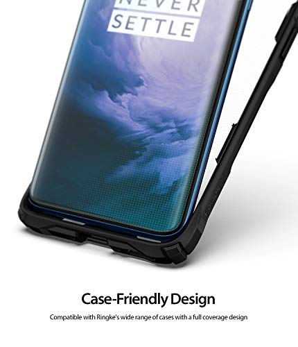 Image of Ringke PET Dual Easy Film Compatible With Oneplus 7 Pro /Oneplus 7T Pro High Resolution [Anti-Smudge Coating] Polyethylene Terephthalate Easy Application Case Friendly Screen Protector