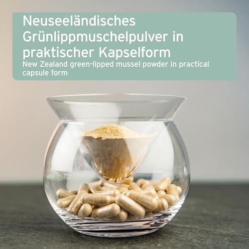 AniForte Grünlippmuschel Kapseln für Hunde 100 Stück - Grünlippmuschel Hund, Gelenktabletten mit Grünlippmuschelpulver in Vollfettqualität 10,2%, für Gelenke & Agilität