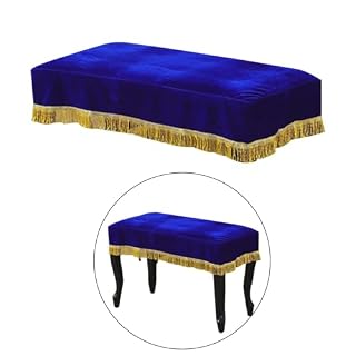 Colcolo Housse de Banc de Piano, Housse de Banc à la Mode pour Bar, Salon, Chambre à Coucher, décor, Bleu - Les Beatles, Paul McCartney, John Lennon, RIngo Starr, George Harrison Colcolo Housse de Banc de Piano, Housse de Banc à la Mode pour Bar, Salon, Chambre à Coucher, décor, Bleu – Image 3