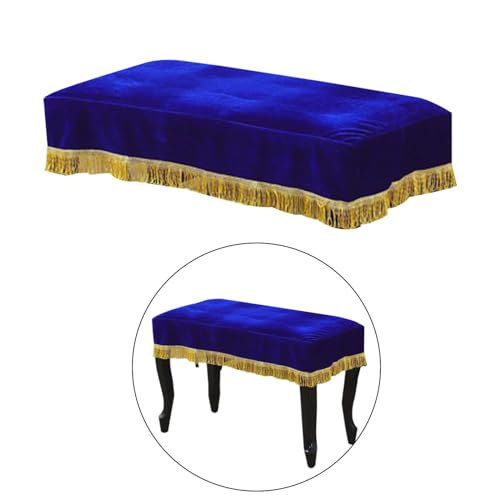 Colcolo Housse de Banc de Piano, Housse de Banc à la Mode pour Bar, Salon, Chambre à Coucher, décor, Bleu - Les Beatles, Paul McCartney, John Lennon, RIngo Starr, George Harrison Colcolo Housse de Banc de Piano, Housse de Banc à la Mode pour Bar, Salon, Chambre à Coucher, décor, Bleu – Image 4
