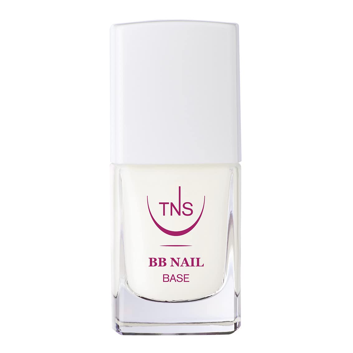 TNS Cosmetics - BB NAIL base smalto e trattamento rinforzante 7 in 1 per unghie - 10 ml - bianco