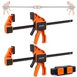 EZUVITA Einhandzwingen-Set 310 mm, 2 Schnellspannzwingen