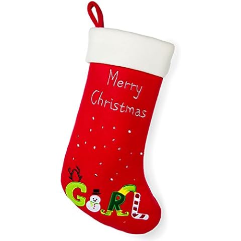 Red Bene Family Christmas Stockings Girl Cover