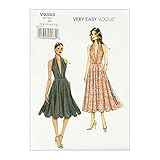 Vogue Very Easy Misses' Dress A5 (Sizes 6-14) Multi