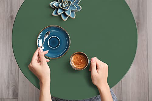 Pegatinas para muebles de color verde oscuro lámina adhesiva impermeable de 100x50cm para cómodas 6