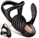 Penisring Vibrator mit 360° Verstellbarem Perlen-Klitorisstimulator, Sex Spielzeug für die Paare Männer Frauen, Cockring Penis Ring Sex Toys, Erotisches Sexspielzeug für Paare Mann Extrem Sex (1)