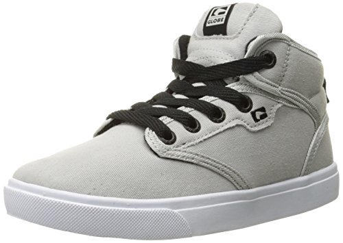 Globe Kids Unisex-Child Motley Mid K, Light Grey, 3 M US Little Kid