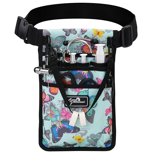 YOURUIMEI Nurse Fanny Pack for Work Kit Practical Waist Bag for Nurses Utility Belt Organizer Bag (YR-HS-S-HuDie)