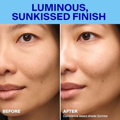 Supergoop! Glowscreen SPF 40, Sunrise (Champagne Glow) - 1.7 fl oz - Glowy Primer + Broad Spectrum Tinted Sunscreen - Helps Filter Blue Light - Hydration - Hyaluronic Acid & Vitamin B5 - 3